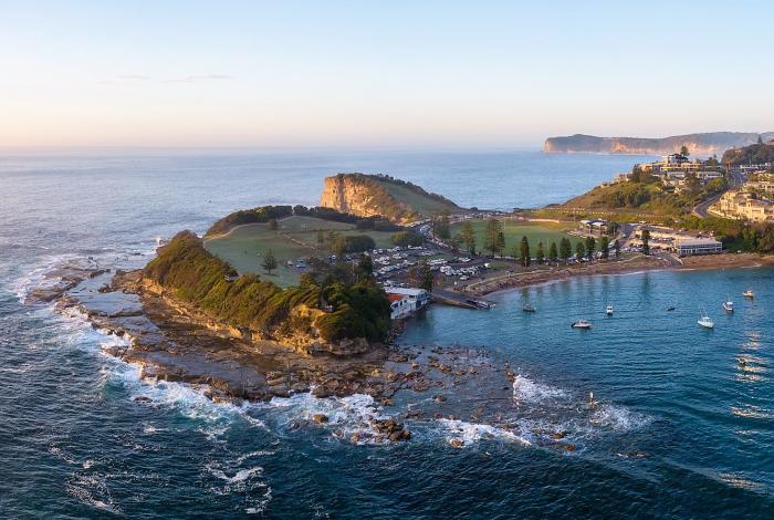 Aerial image of Terrigal Haven