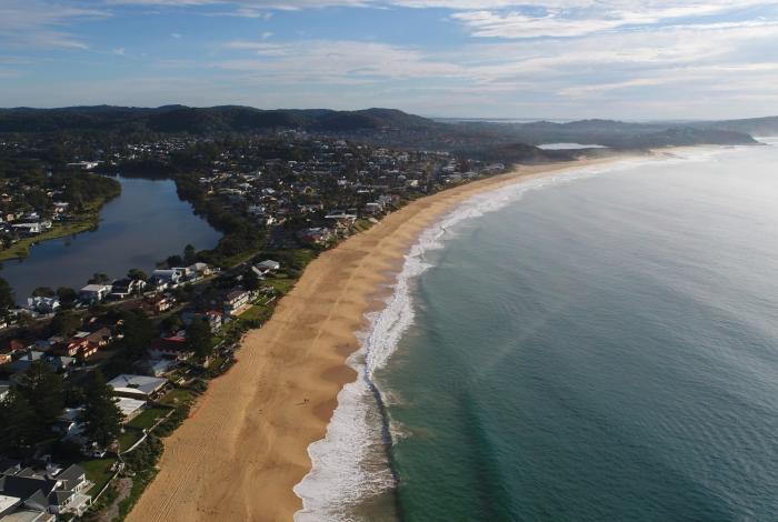 Aerial image of Wamberal Beach