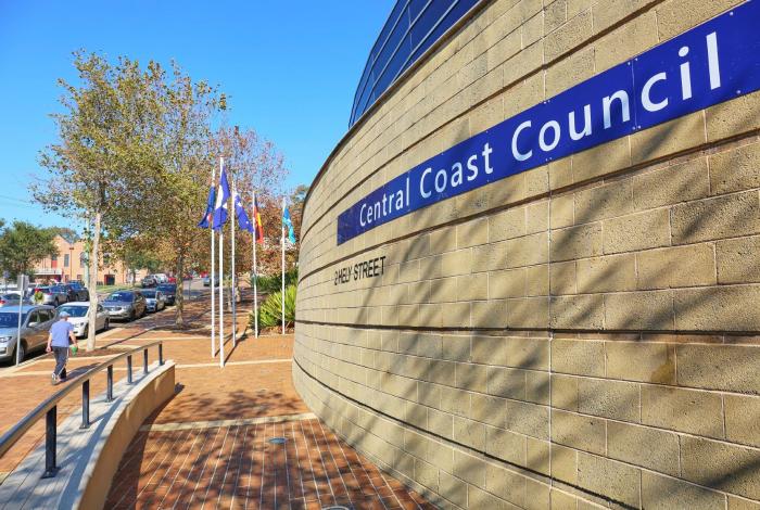 Front exterior of Council's Wyong Administration building