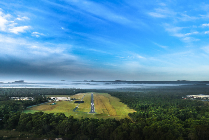 Aerial image of Warnervale Airport