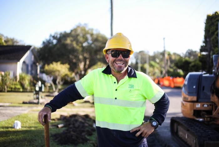 Photo of outdoor worker