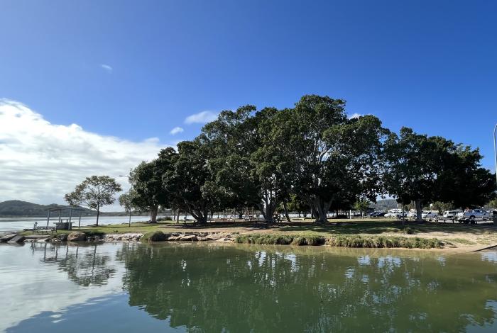 Photo of waterfront in front of Woy Woy Lions Park